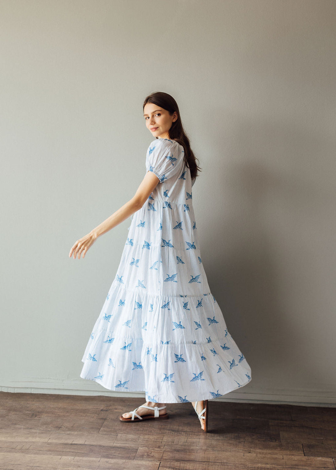 Indian Cotton Maxi Dress
