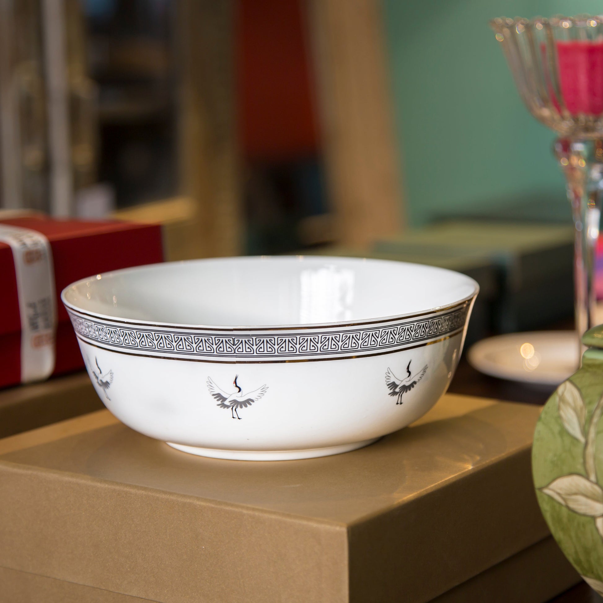 Fine bone china dinnerware