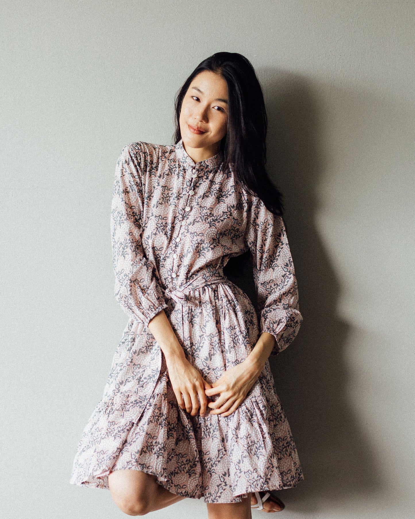 Block Print Dress ships to Australia Singapore Hong Kong