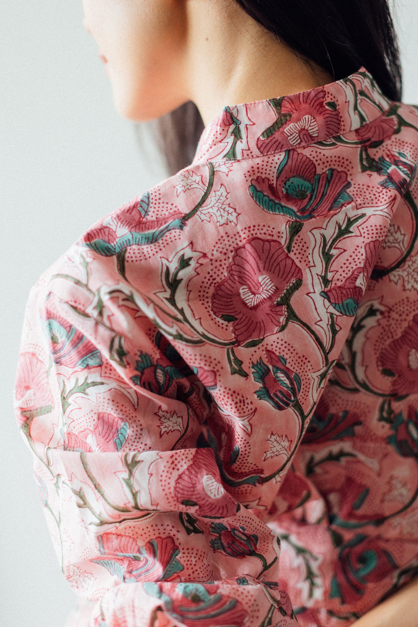 Block print dress
