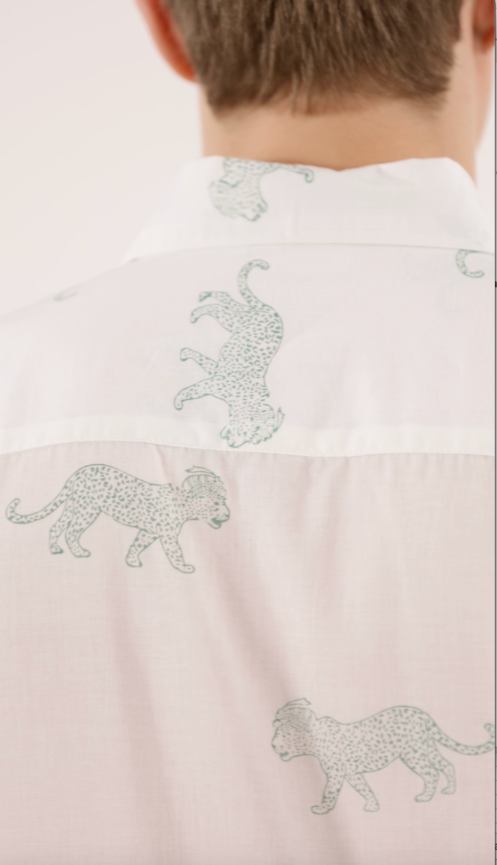 Block Print Men's shirt