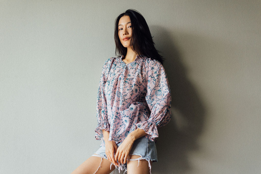 indian cotton top