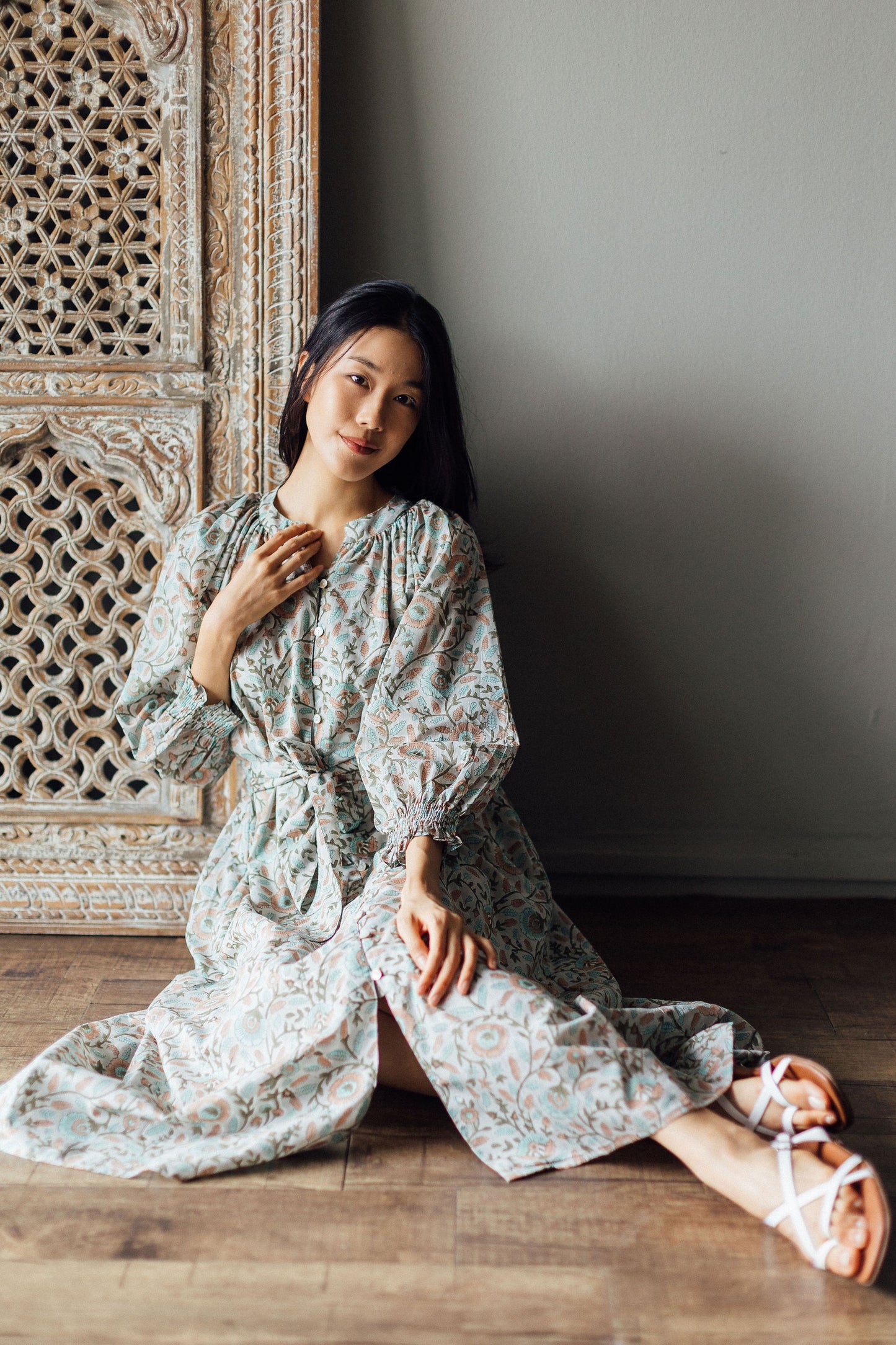 Artful House Midi Dress from online boutique