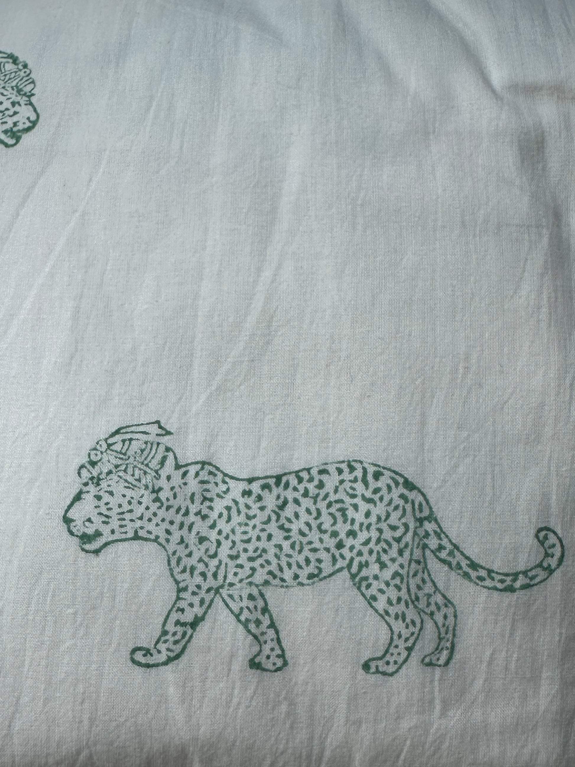 Animal block print