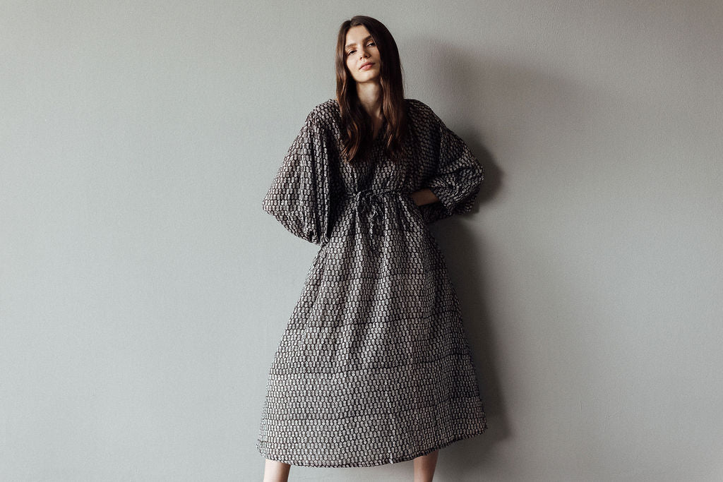 block print dress available online