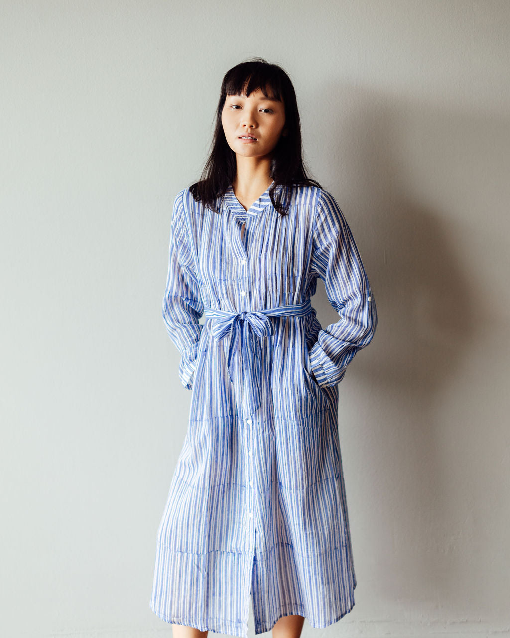Cotton Mid Dress