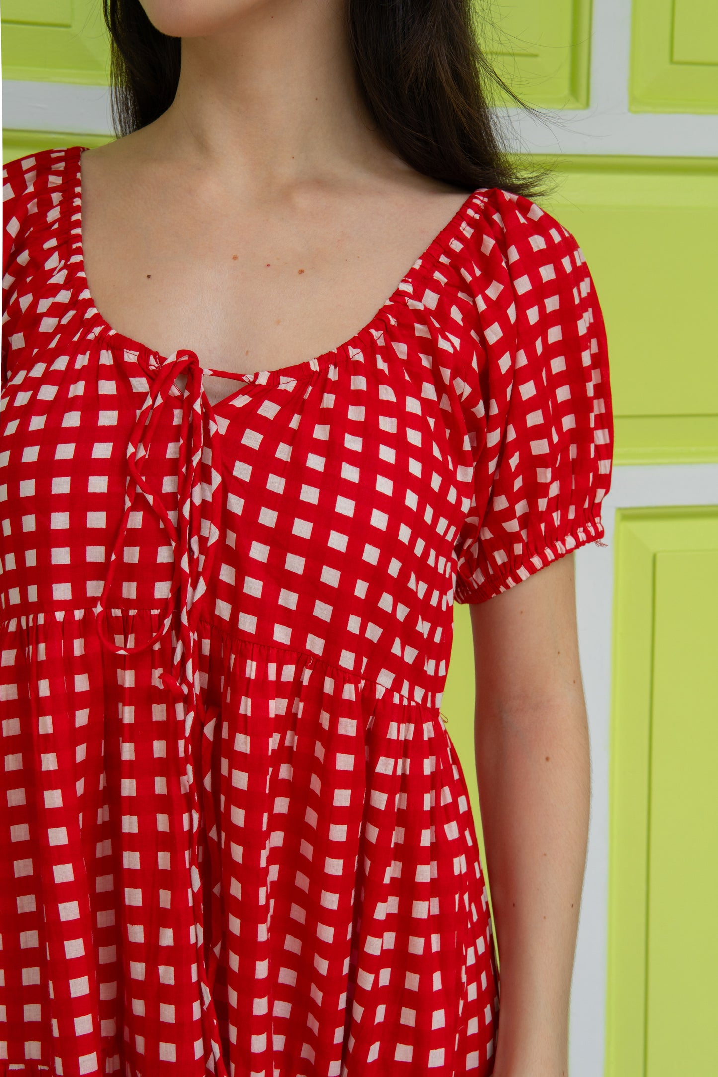 Festive red dress perfect for Christmas, CNY or Chinese new Year