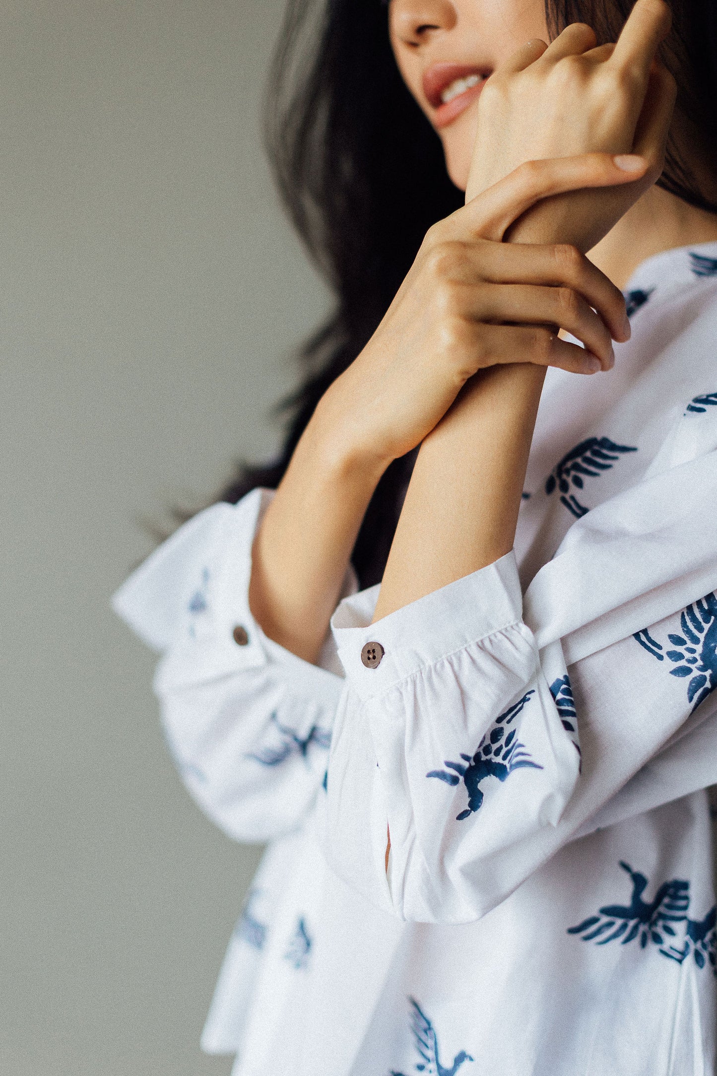 Shop online block print women's top
