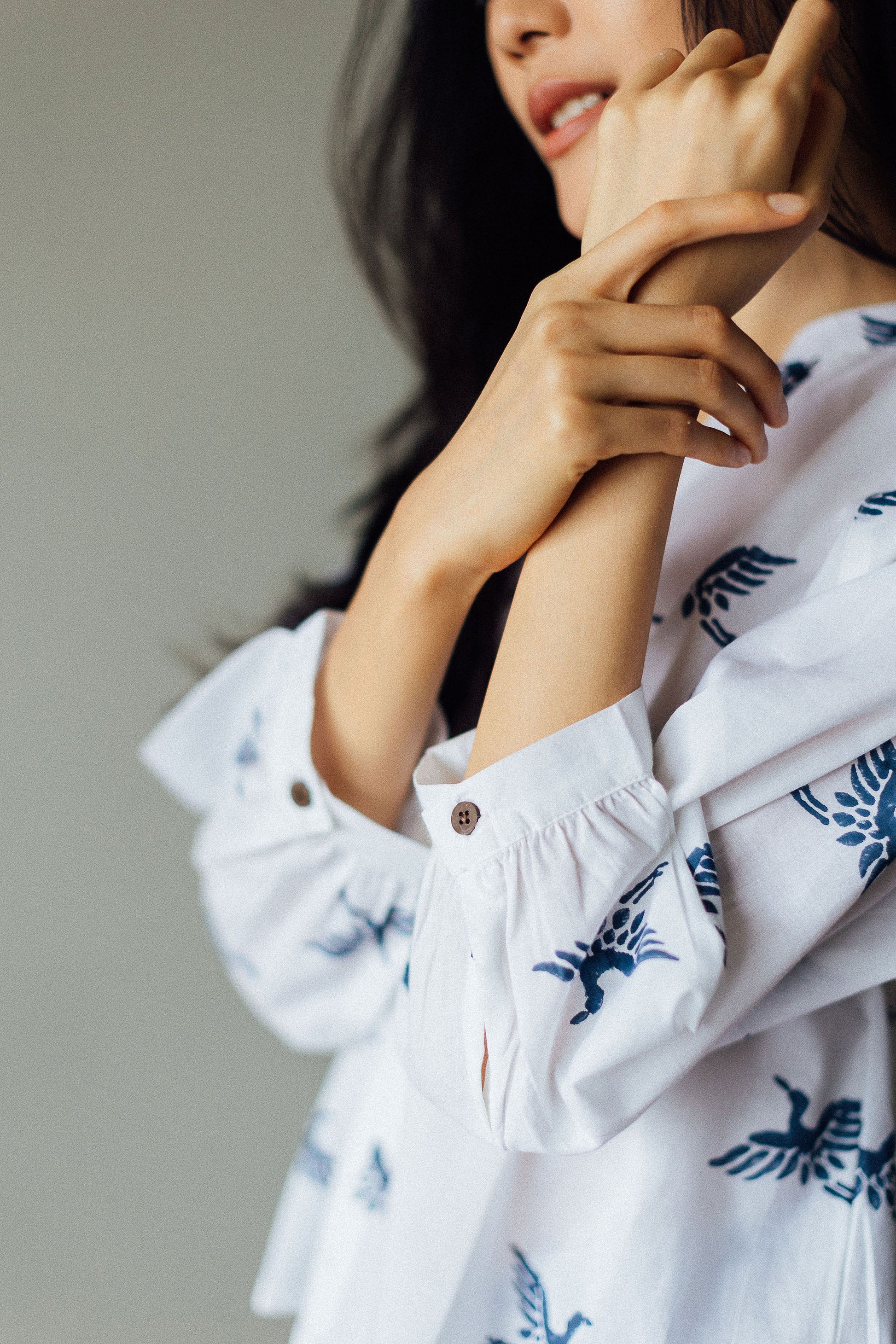 Shop online block print women's top
