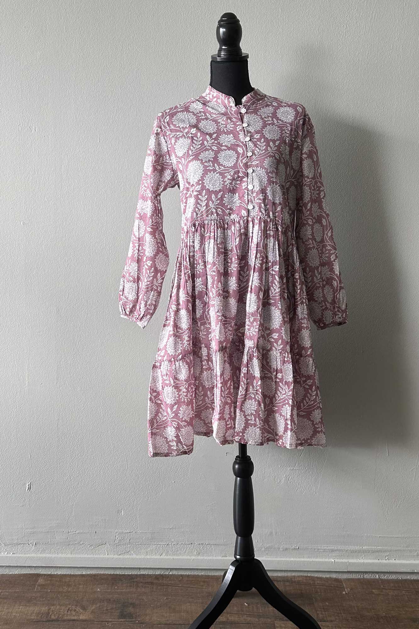 Indian Cotton Mini Dress