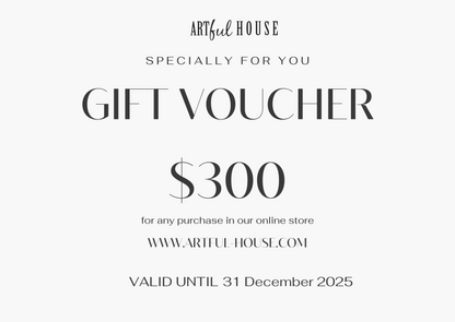 Artful House e-Gift Card Singapore