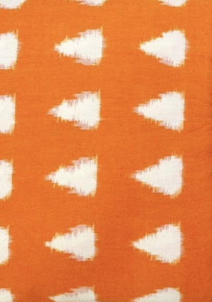 Orange Triangle Ikat Trouser