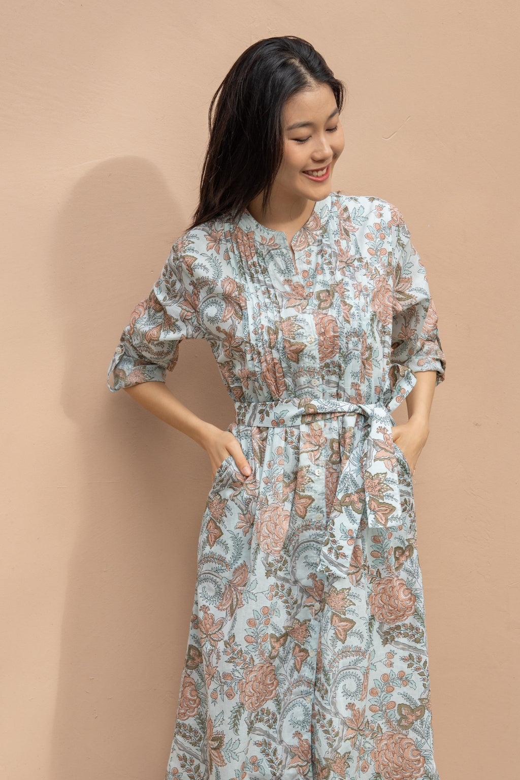 Artful House Block Printed dress available from online boutique