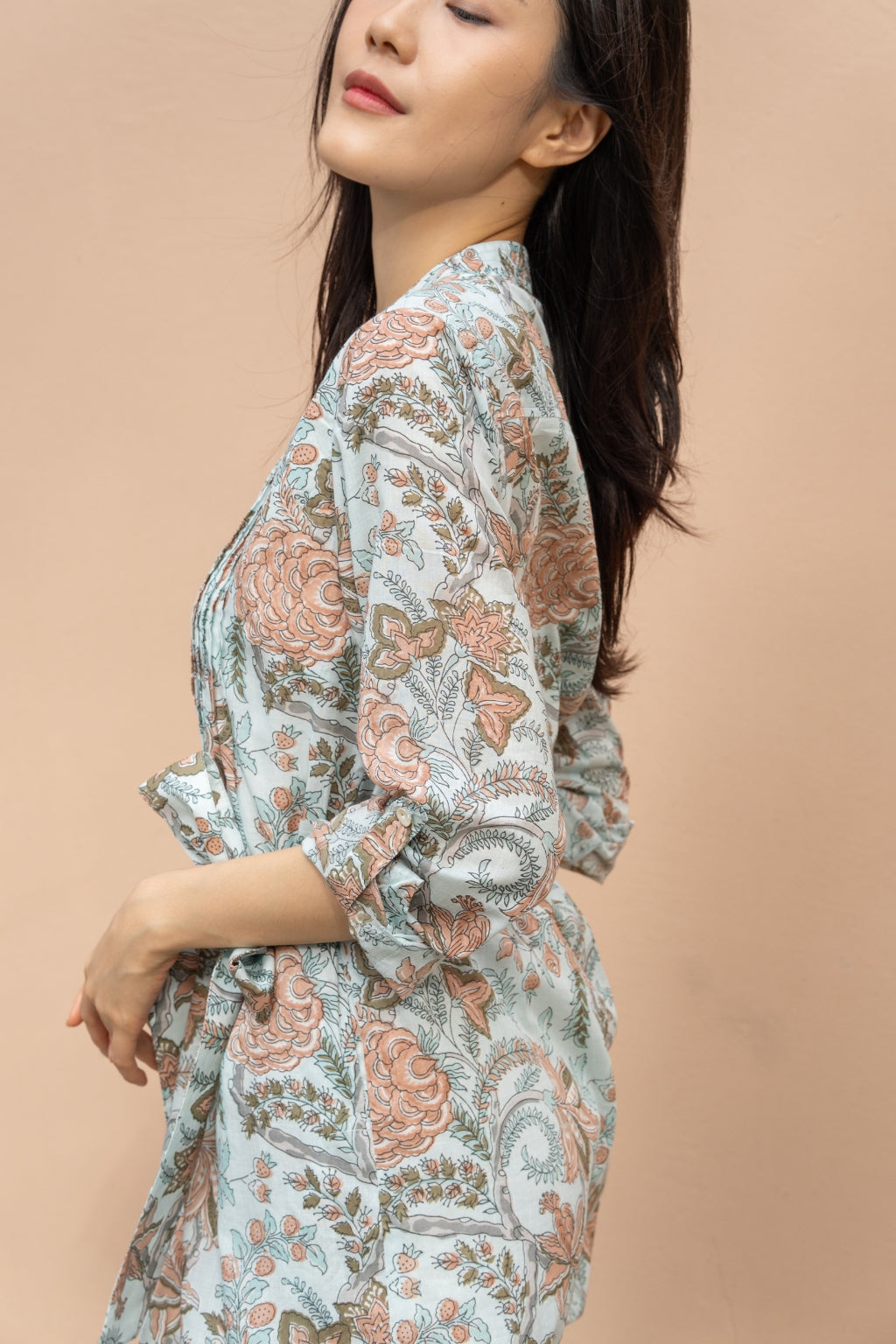 Artful House Block Printed Dress made of artisanal cotton