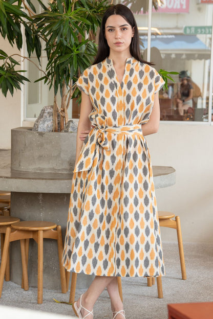 Ubud Midi - Daffodil Ikat