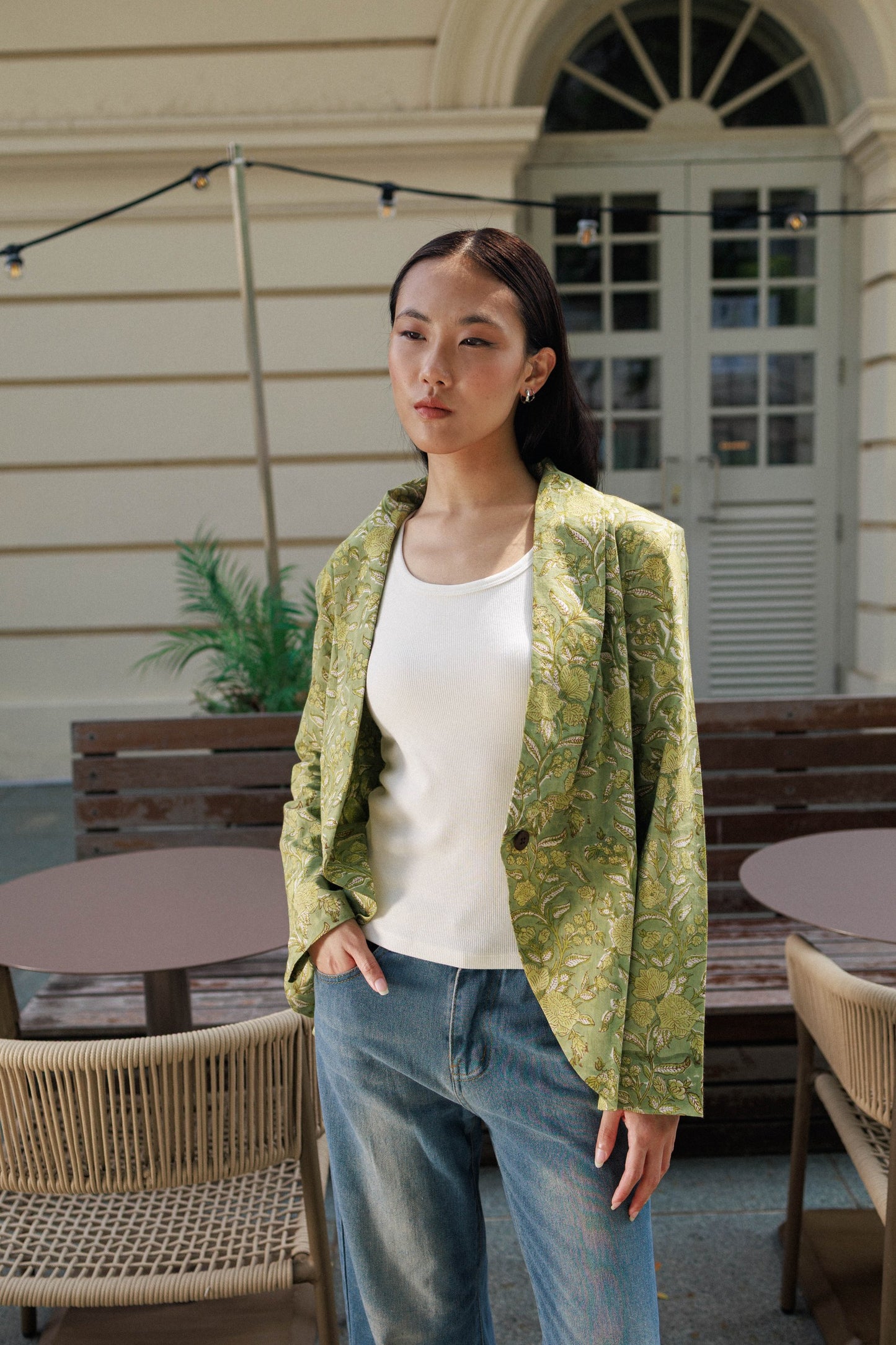 Muse Jacket - Spring Green