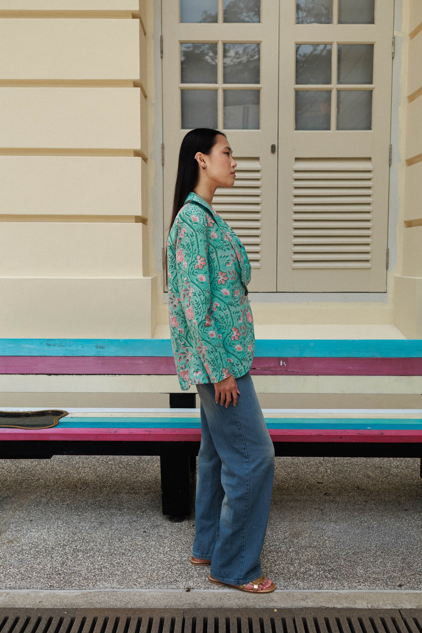 Muse Jacket - Turquoise