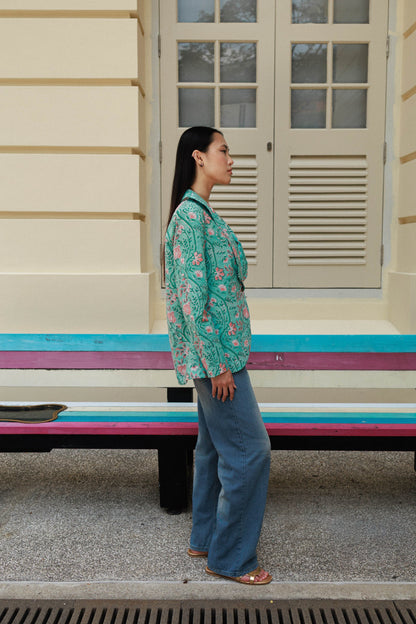 Muse Jacket - Turquoise