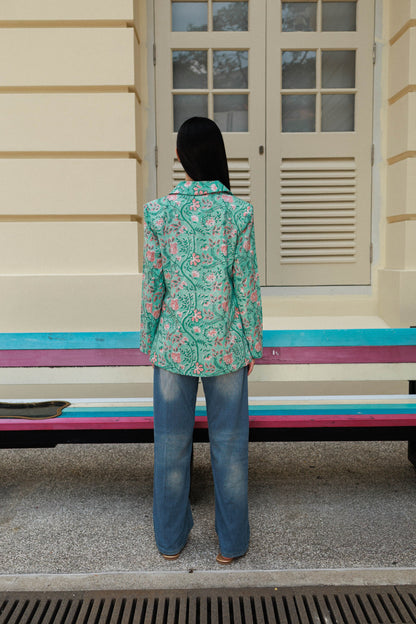 Muse Jacket - Turquoise