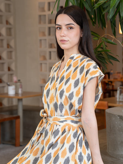 Ubud Midi - Daffodil Ikat