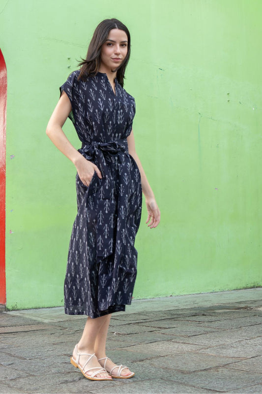 Artful House Ikat Kaftan Dress 