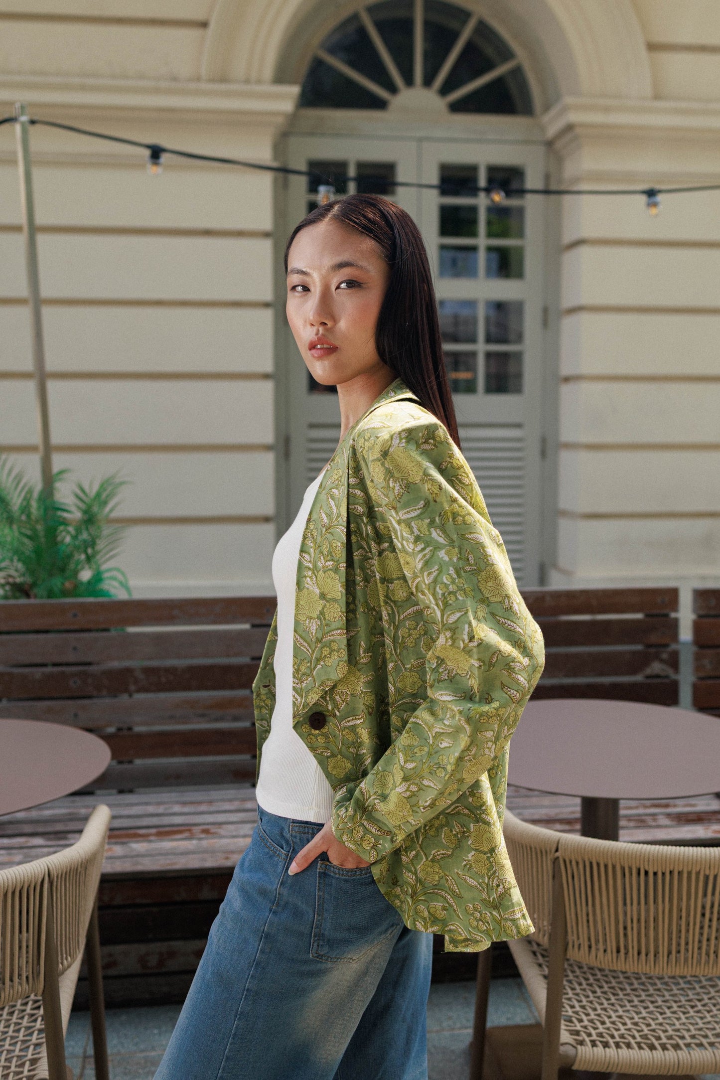 Muse Jacket - Spring Green