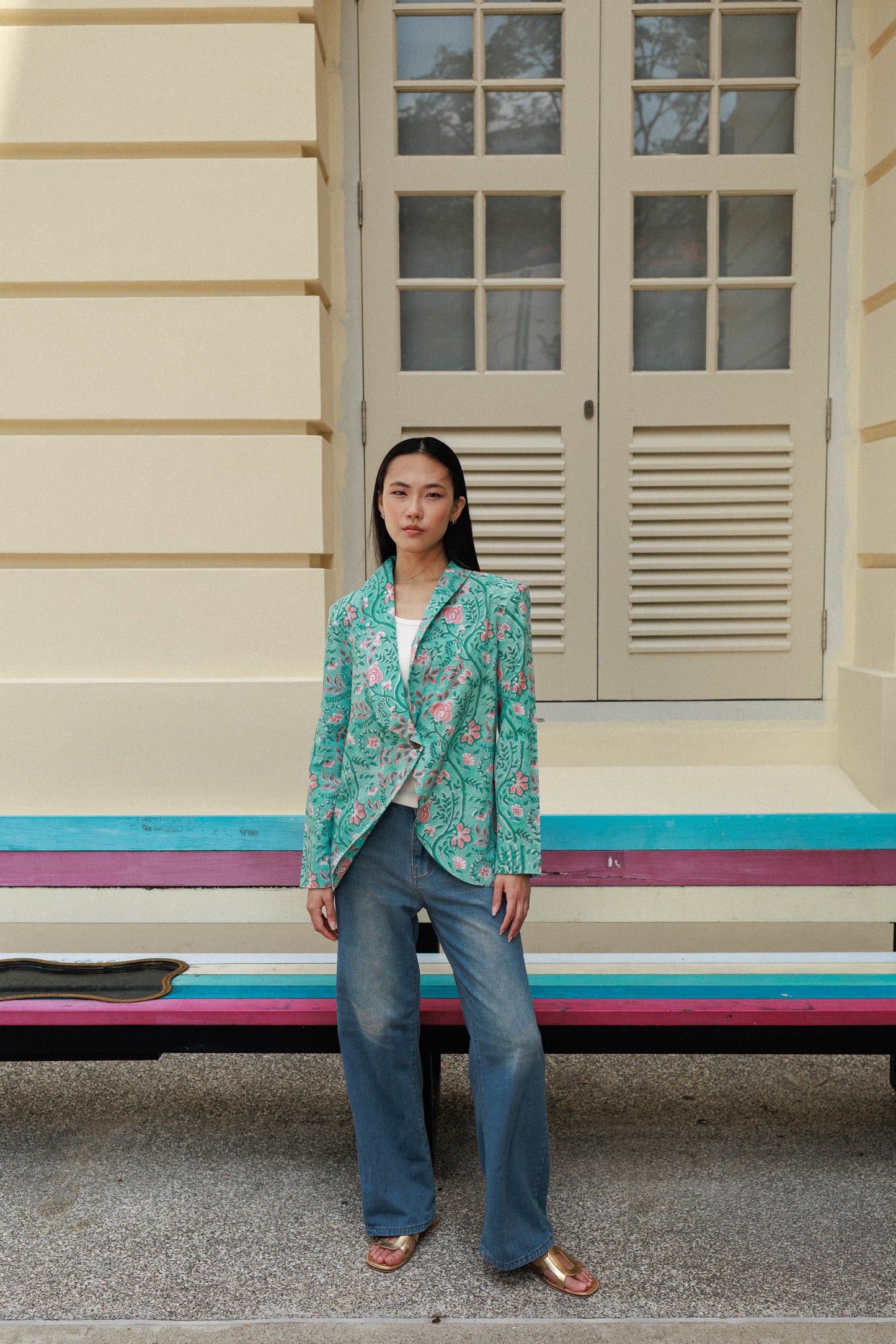 Muse Jacket - Turquoise