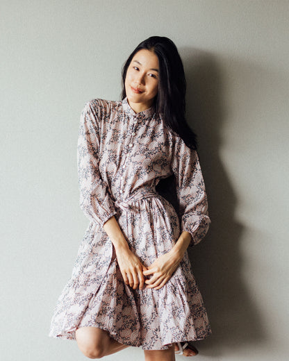 Block Print Dress ships to Australia Singapore Hong Kong