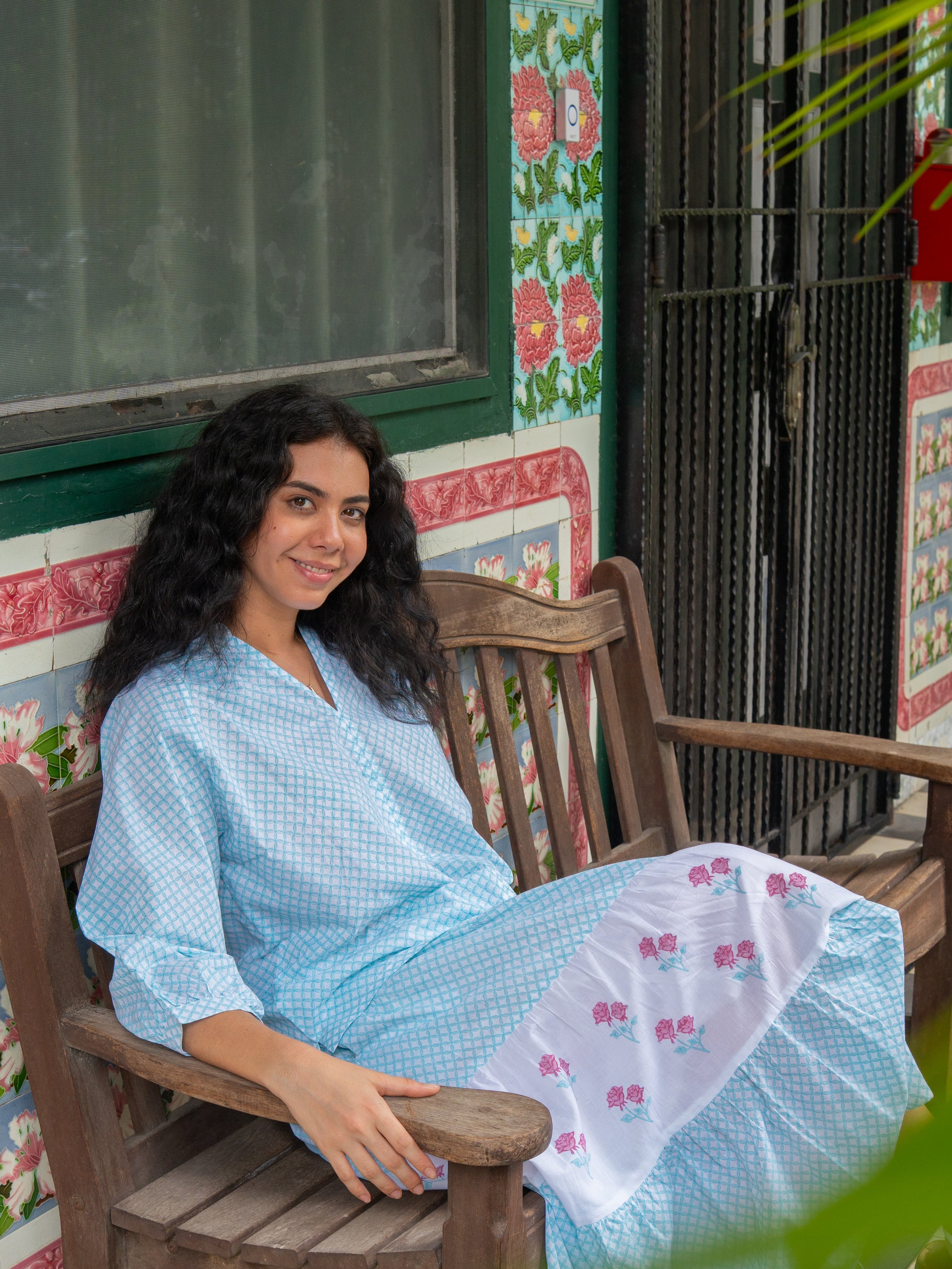Shop block print skirts online. Global free shipping available