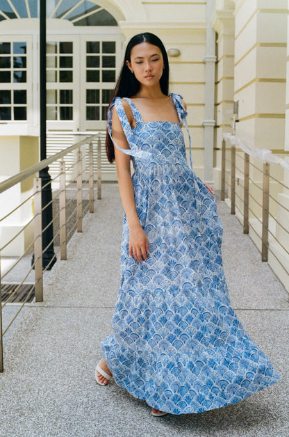 Alice Maxi - Sea Shell Blue