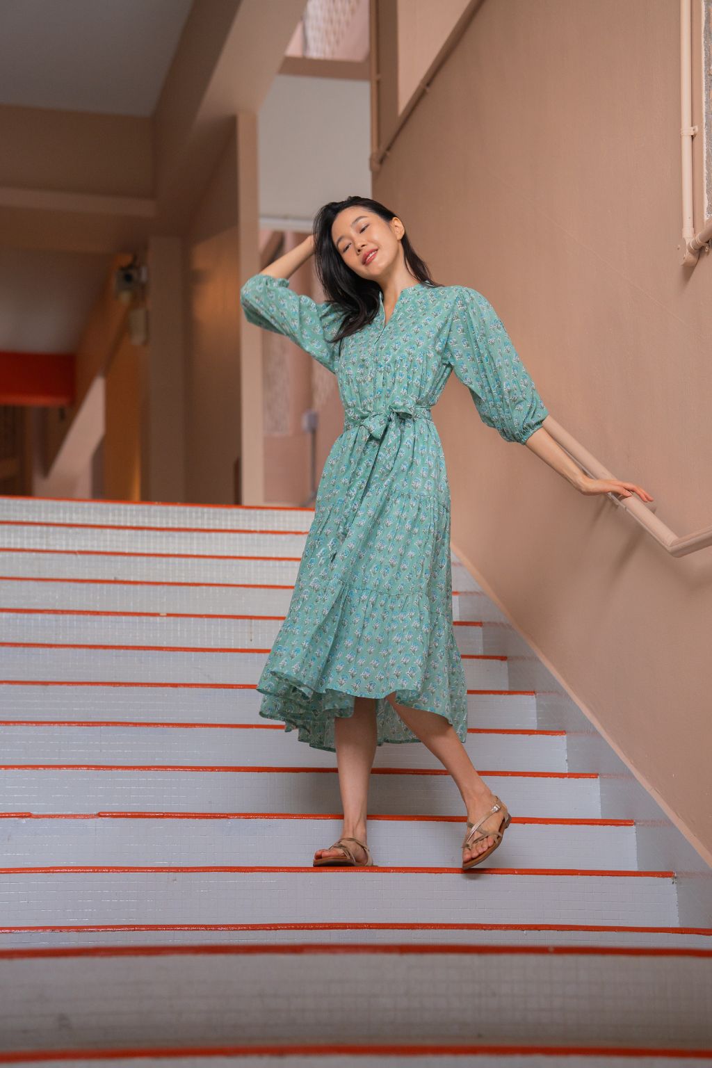 Buy block print dresses directly from online dress boutique