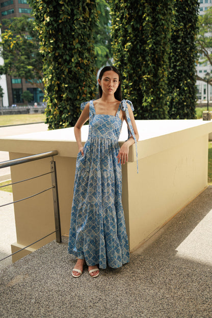 Alice Maxi - Sea Shell Blue