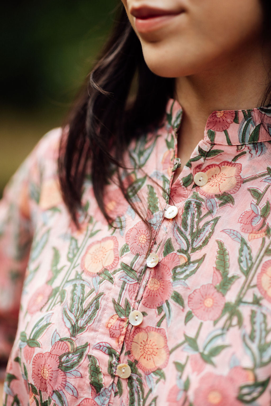 Floral Block Print Dress