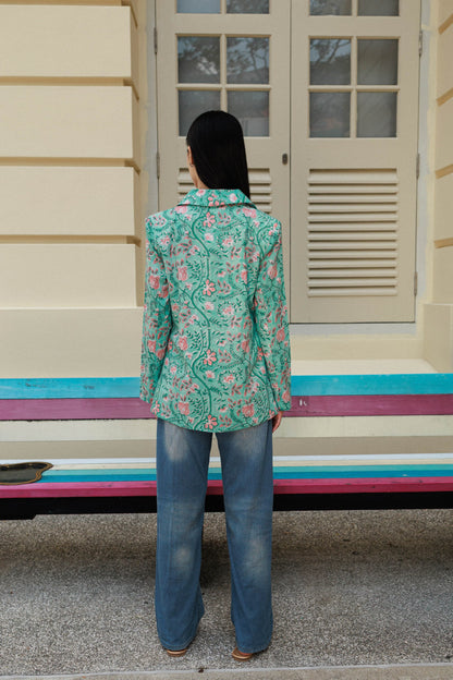 Muse Jacket - Turquoise