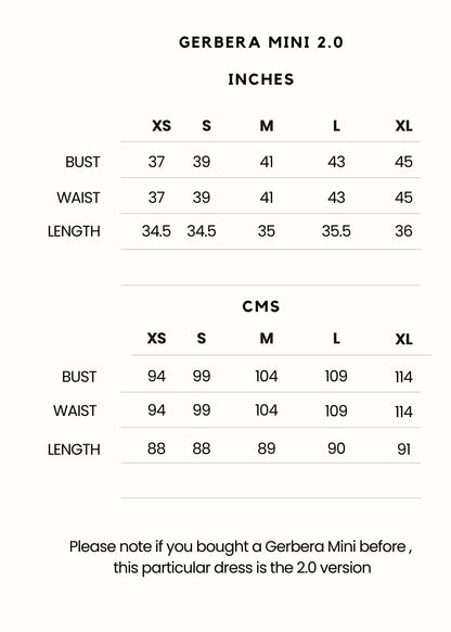 Gerbera Mini Dress - Coral Rose