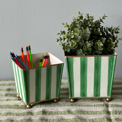 Striped Table accessories Striped home decor