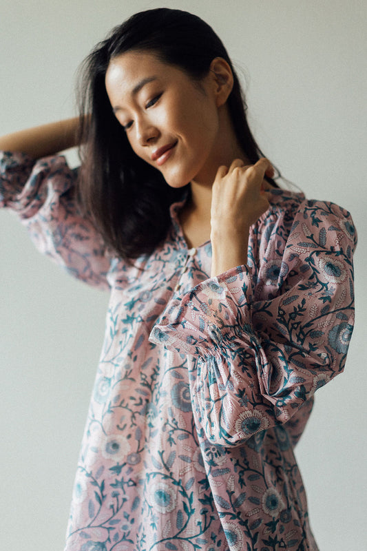 Block Printed Woman's top