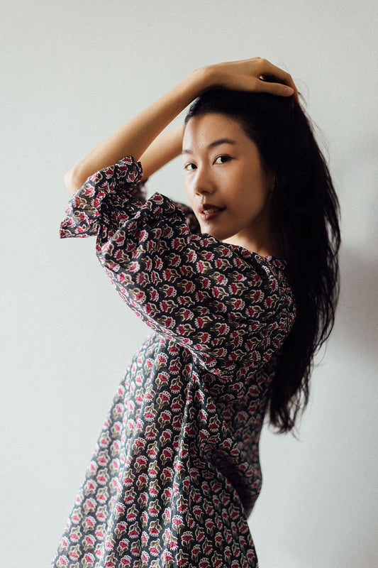 Block Printed Top