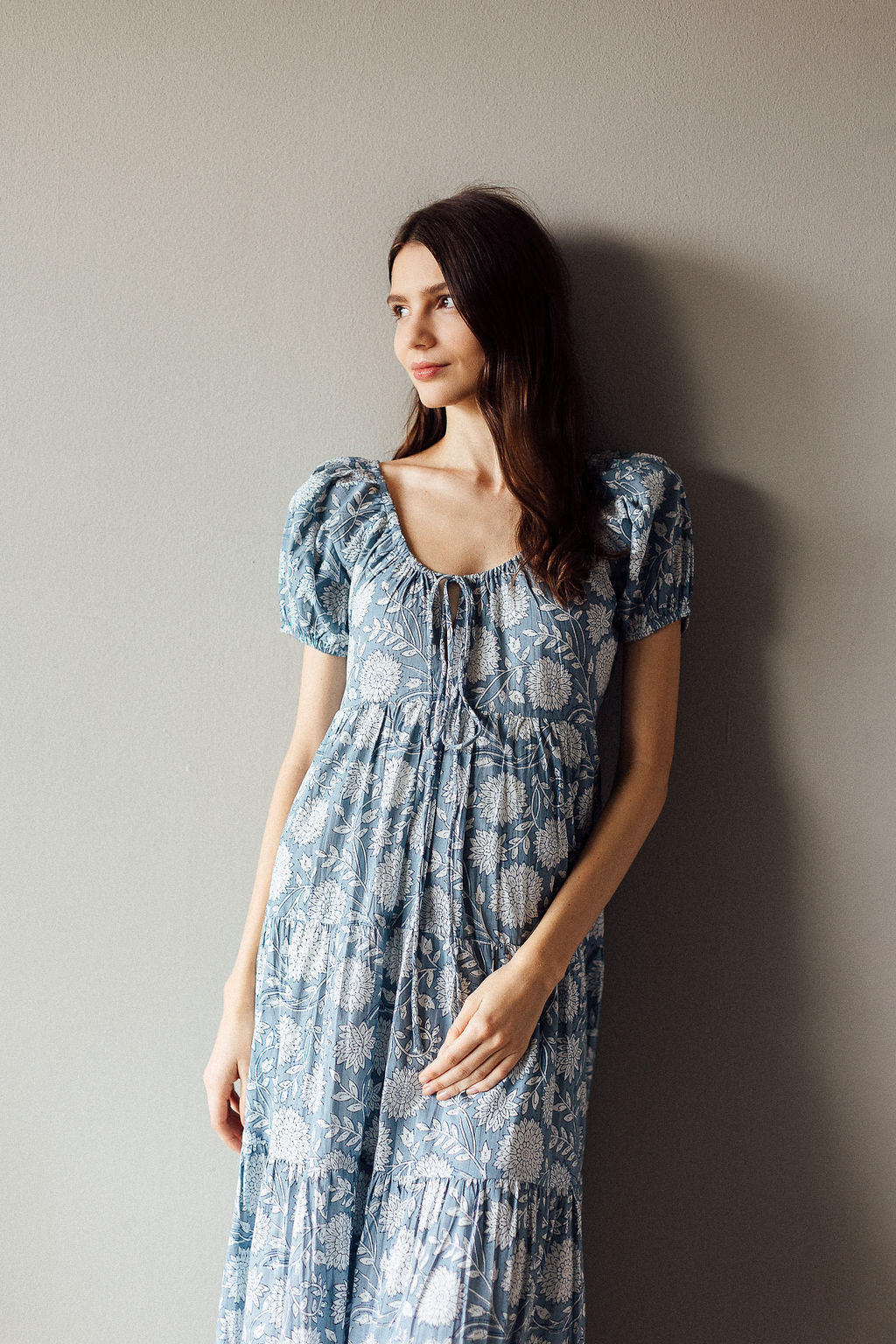 Online boutique cotton maxi dress