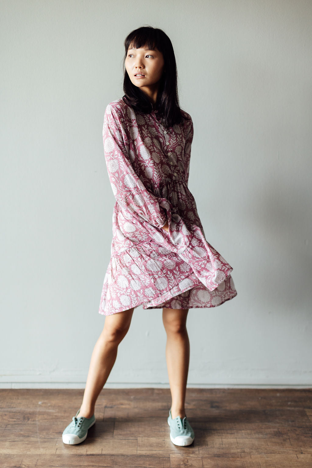 Indian Cotton Print Dress