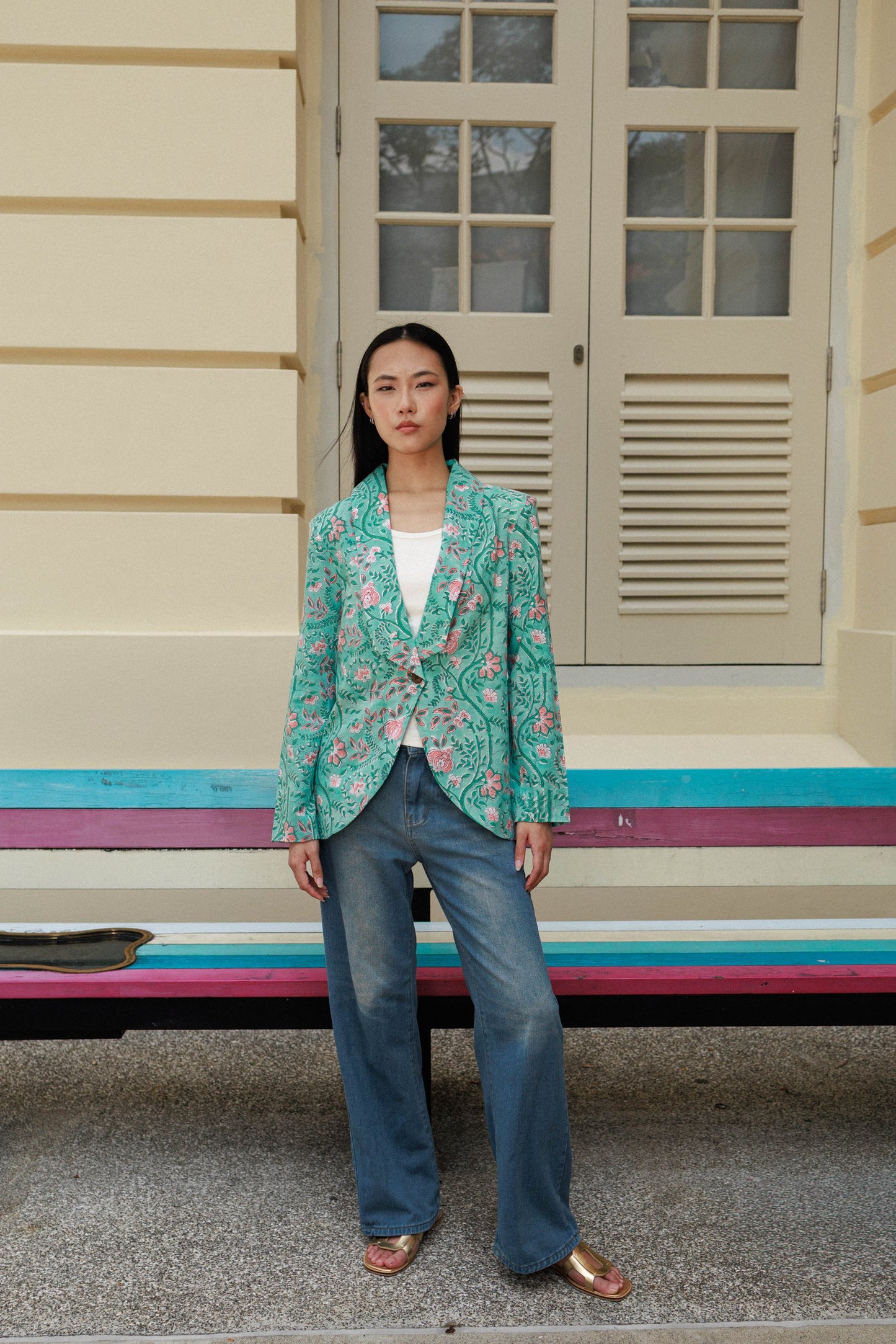 Muse Jacket - Turquoise