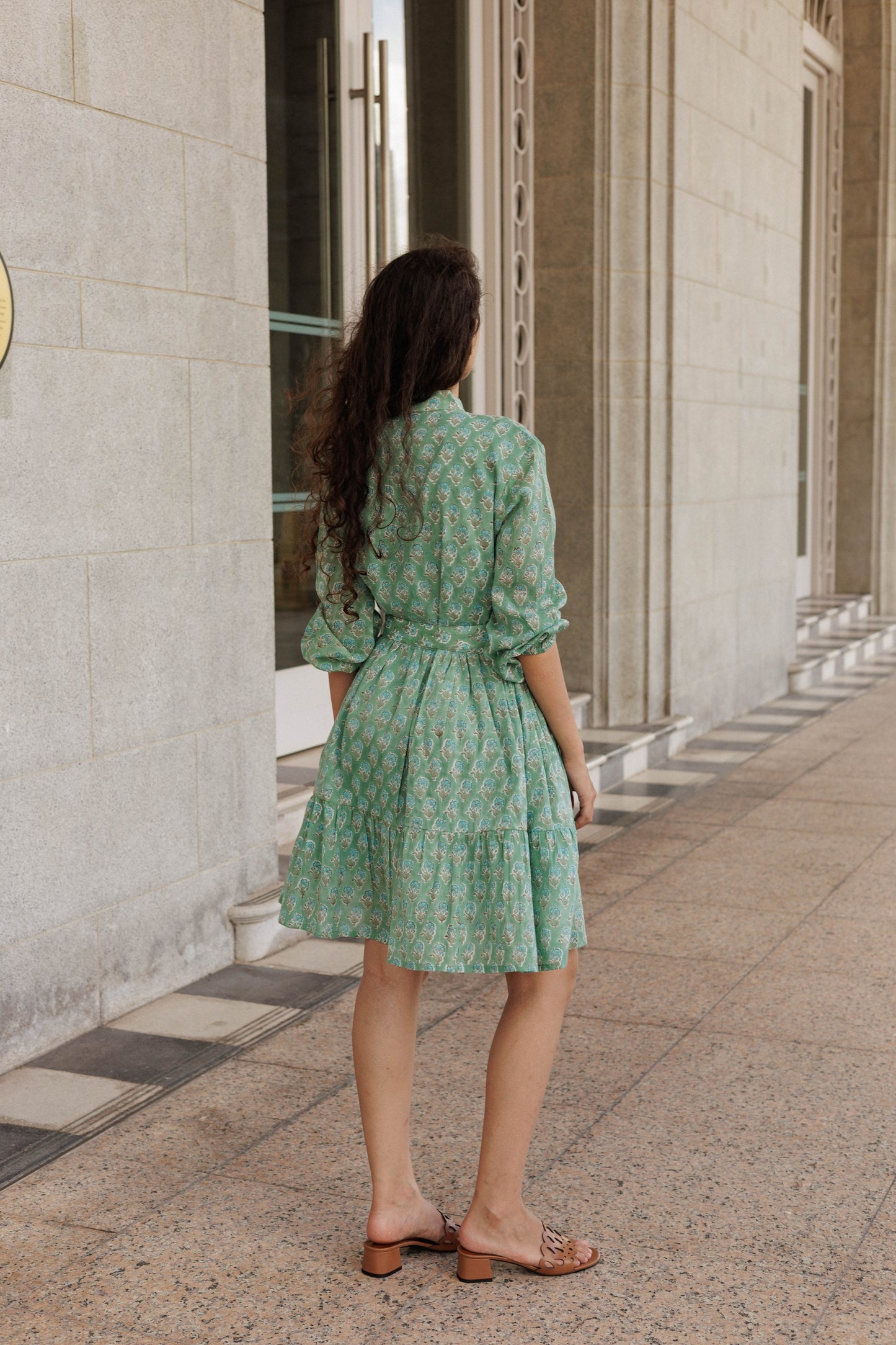 Lily Mini Short Cotton Dress - Laguna Artful House Lily Mini Short Cotton Dress - Laguna Artful House