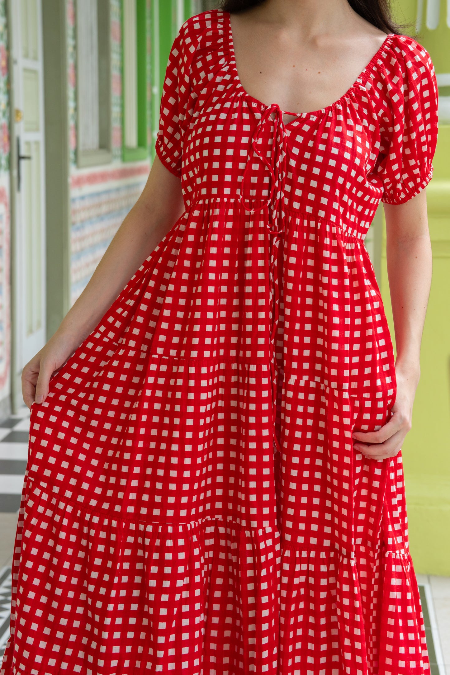 Byron Bay maxi dress - Geranium. Free shipping available