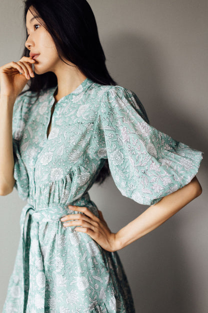Sea Green Bali Midi Dress