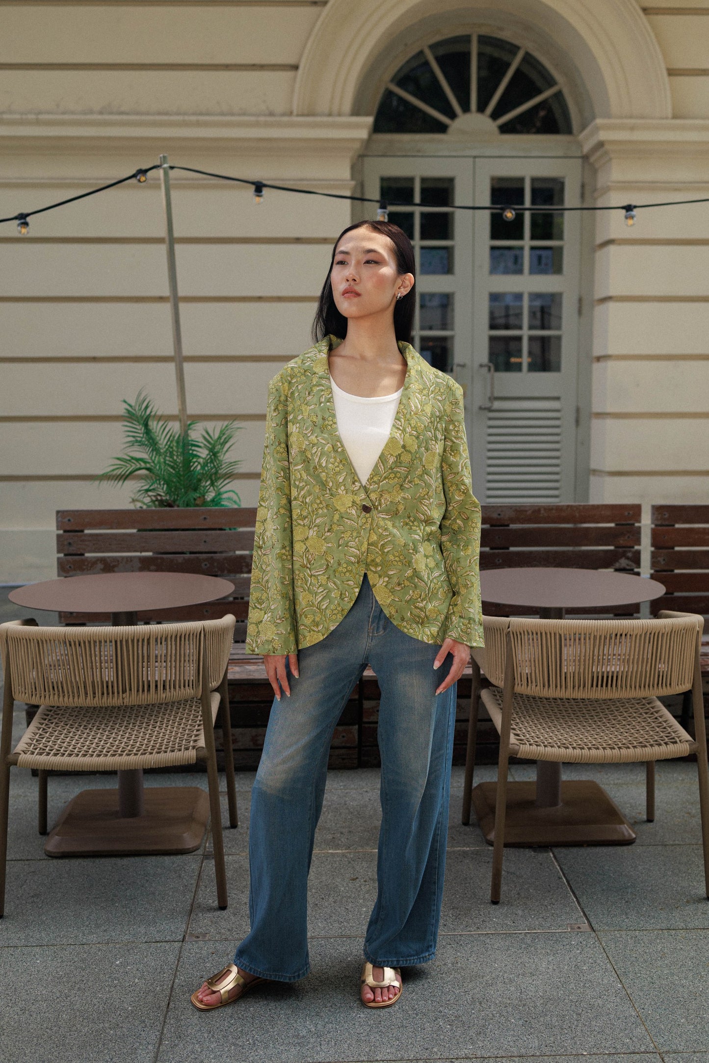 Muse Jacket - Spring Green