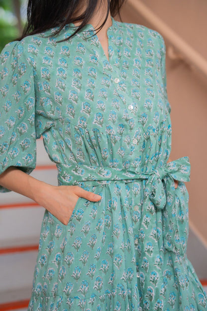 Summer dress with lining