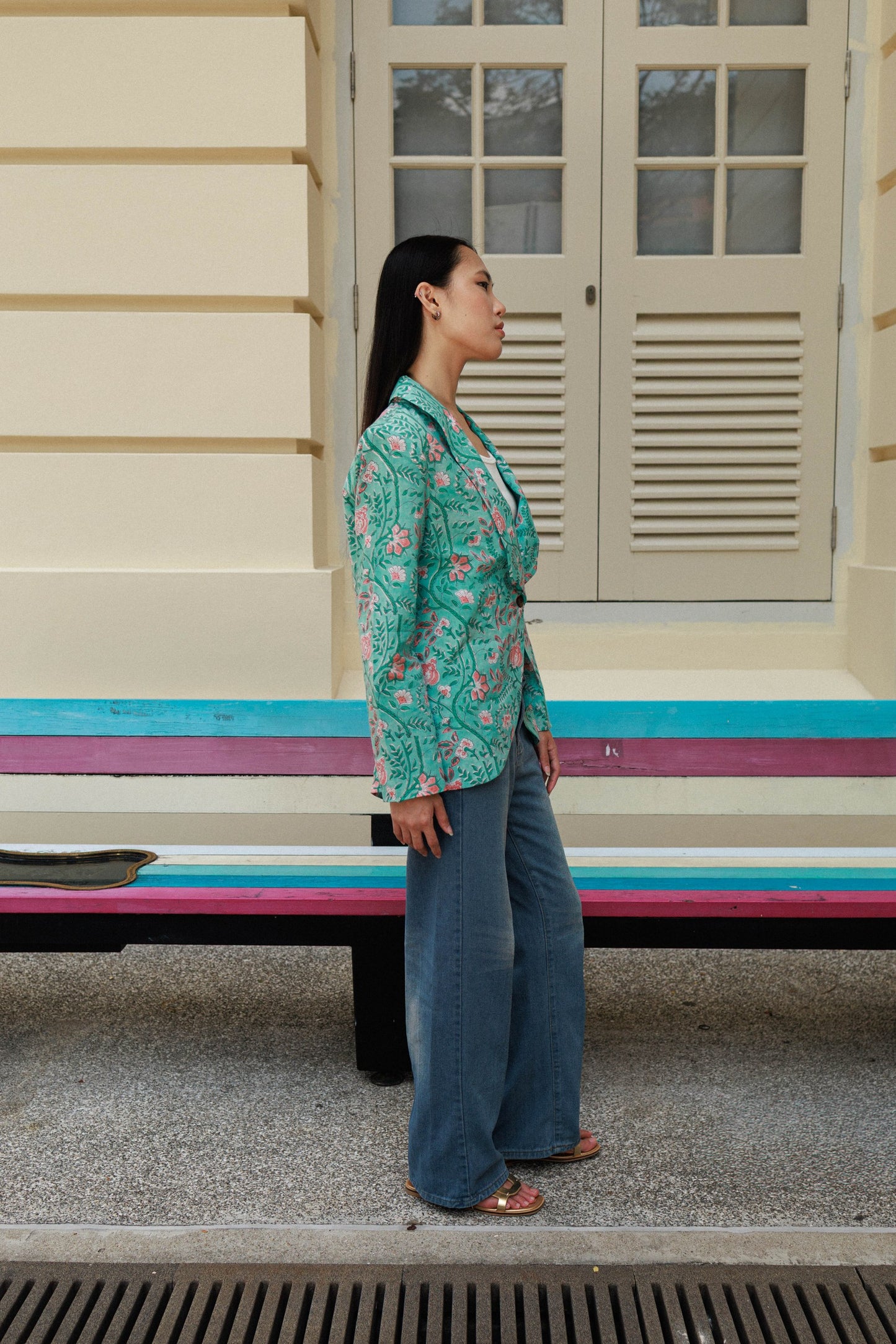 Muse Jacket - Turquoise