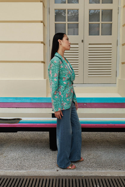 Muse Jacket - Turquoise