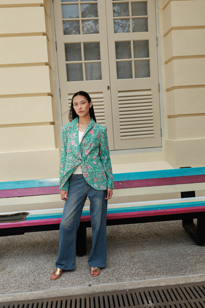 Muse Jacket - Turquoise