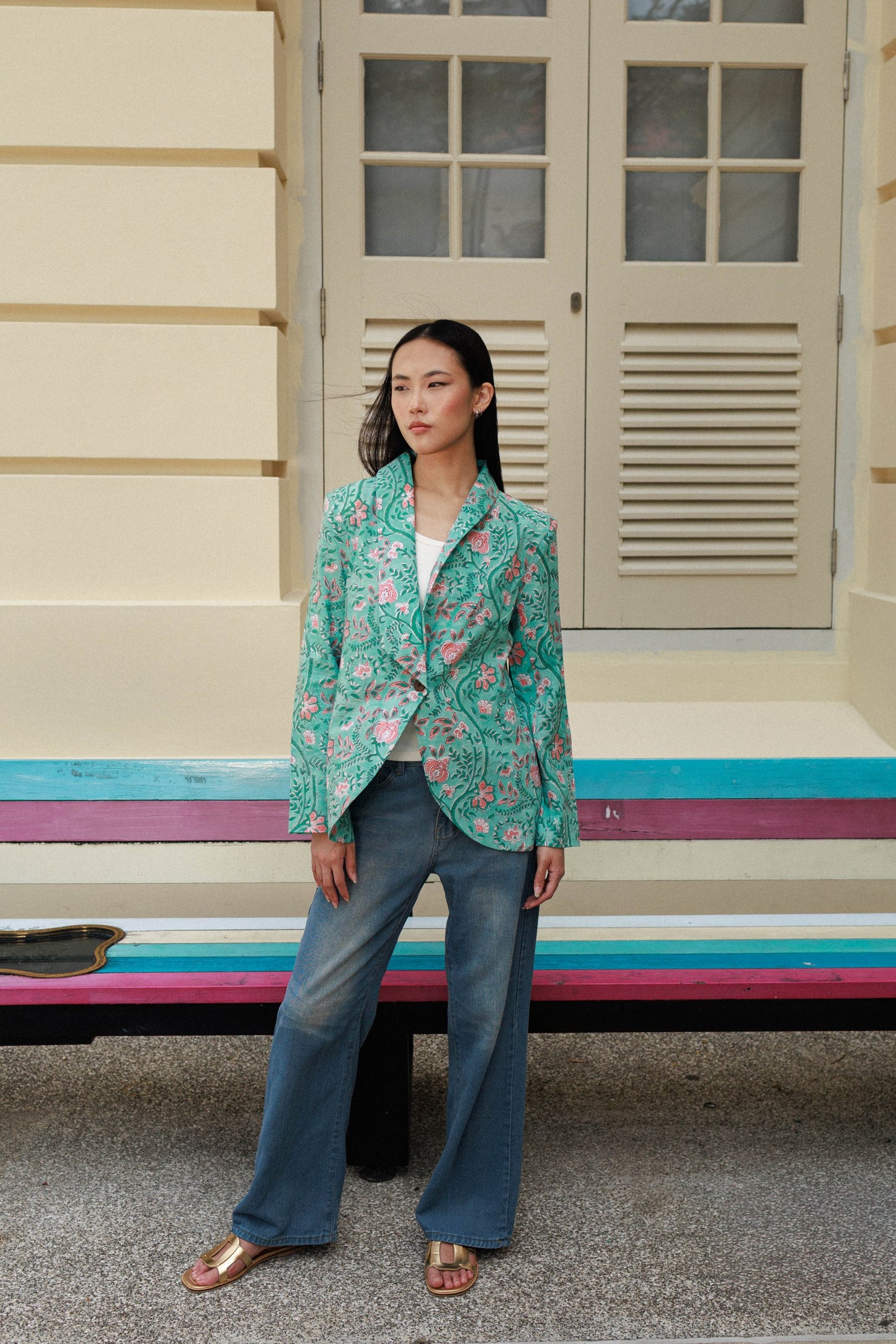 Muse Jacket - Turquoise